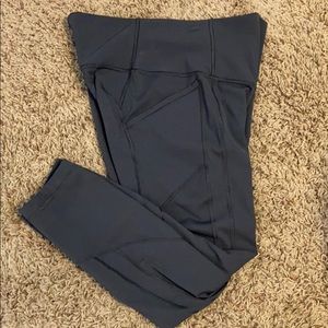 All the Right Places Crop Lululemon Leggings